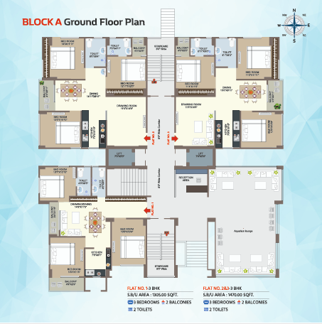 Block A - Ground Floor